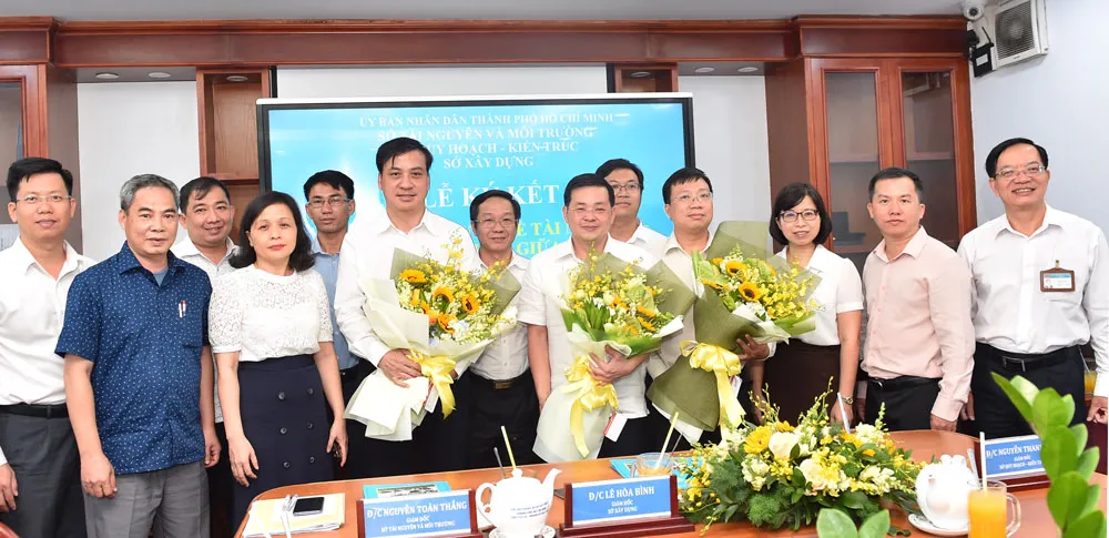 3 sở tại TPHCM hợp tác, chia sẻ dữ liệu về tài nguyên – quy hoạch – xây dựng ảnh 1 3 sở tại TPHCM hợp tác, chia sẻ dữ liệu về tài nguyên – quy hoạch – xây dựng ảnh 1