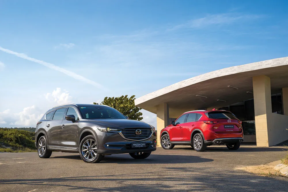 Bộ đôi SUV Mazda CX-5 và Mazda CX-8 về đích ấn tượng ảnh 3 Bộ đôi SUV Mazda CX-5 và Mazda CX-8 về đích ấn tượng ảnh 3