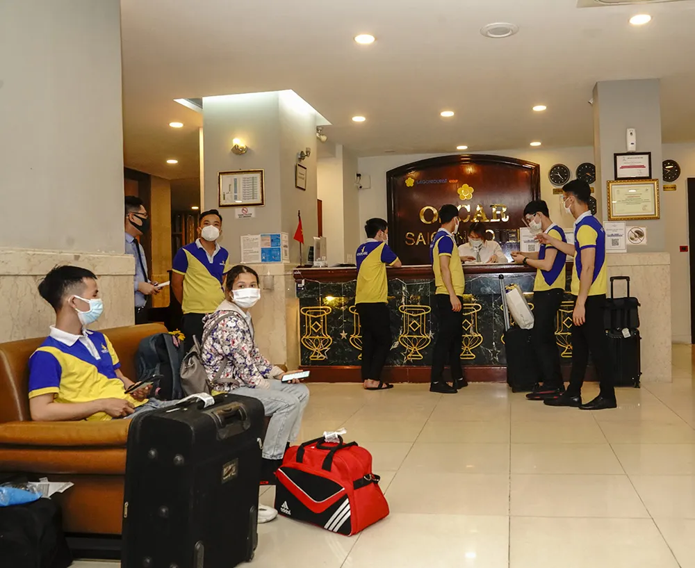 Saigontourist Group hỗ trợ phục vụ 1.050 nhân viên y tế tình nguyện từ miền Bắc vào tiếp sức TPHCM chống dịch Covid-19 ảnh 4 Saigontourist Group hỗ trợ phục vụ 1.050 nhân viên y tế tình nguyện từ miền Bắc vào tiếp sức TPHCM chống dịch Covid-19 ảnh 4