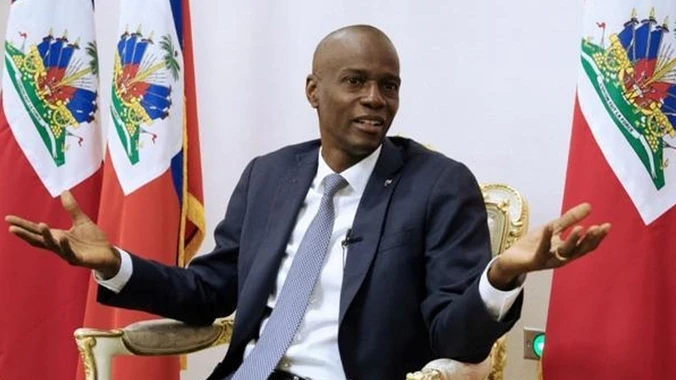 Tổng thống Haiti Jovenel Moise tại Port-au-Prince tháng 1-2020. Ảnh: REUTERS