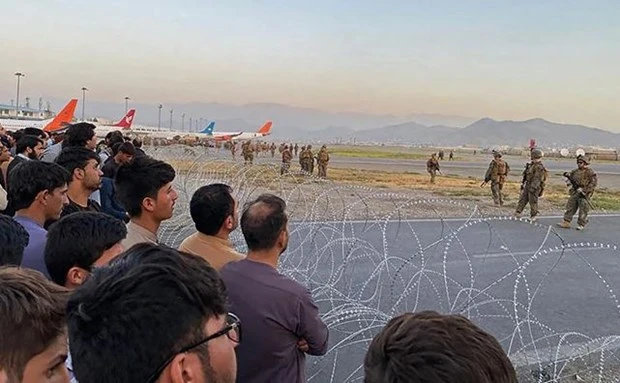 Sân bay Kabul. Nguồn: ndtv.com