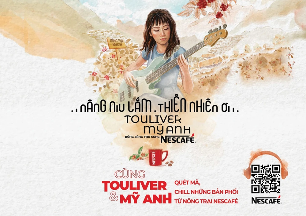 NESCAFÉ cùng Hoàng Touliver và Mỹ Anh ra mắt album 