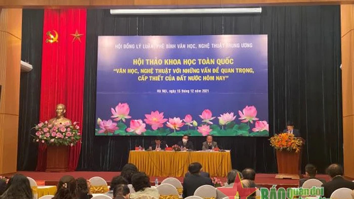 Quang cảnh hội thảo. Ảnh: Báo QĐND