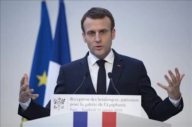 Tổng thống Pháp Emmanuel Macron. Ảnh: AFP/TTXVN