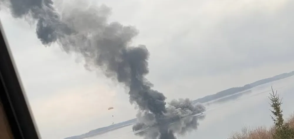 Nổ lớn ở thủ đô Kiev của Ukraine ảnh 3