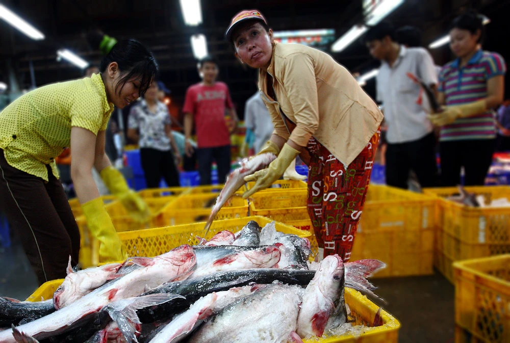 Một số mặt hàng mặt hàng được sử dụng nhiều trong tết như thủy hải sản sẽ biến động theo hướng tăng vào cận tết (từ 25 đến 28 tháng Chạp). Ảnh: SATRA