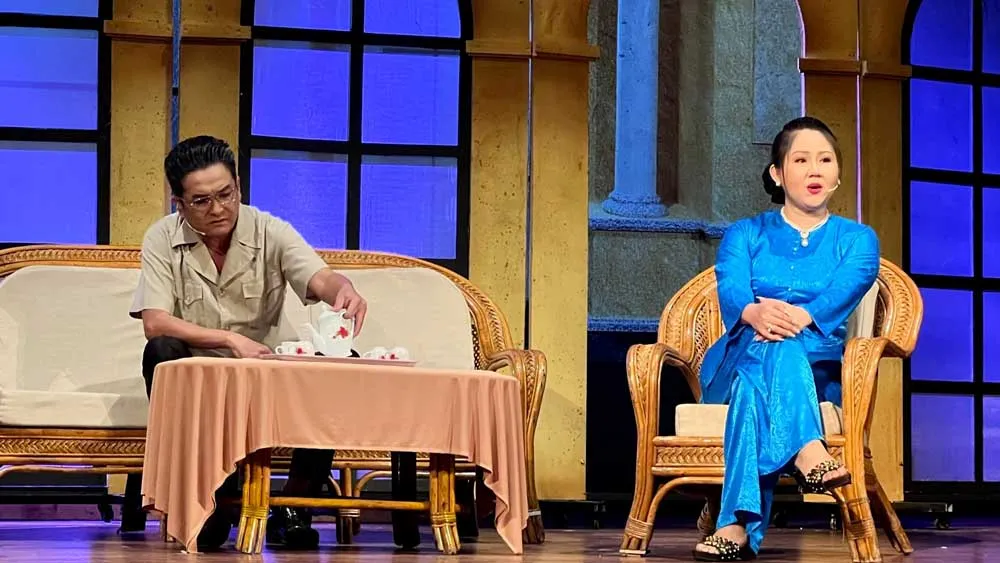 NSƯT Trọng Phúc và NS Lê Thanh Thảo trong vở cải lương Người đối diện lương tâm của Nhà hát Cải lương Trần Hữu Trang NSƯT Trọng Phúc và NS Lê Thanh Thảo trong vở cải lương Người đối diện lương tâm của Nhà hát Cải lương Trần Hữu Trang