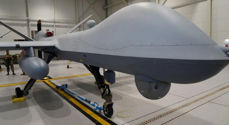 Một chiếc máy bay không người lái MQ-9 Reaper. Ảnh: REUTERS 