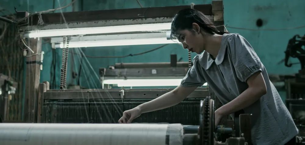 Khung dệt đã có từ hàng chục năm Khung dệt đã có từ hàng chục năm