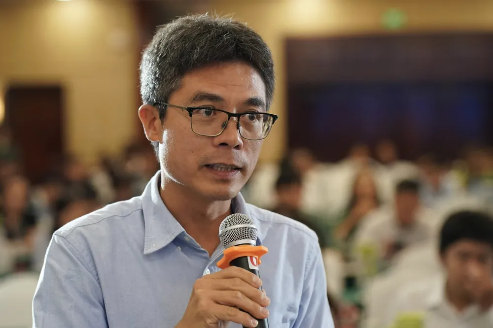 TS Tô Xuân Phúc, Đại học Humboldt Berlin (Đức). Ảnh: HOÀNG HÙNG