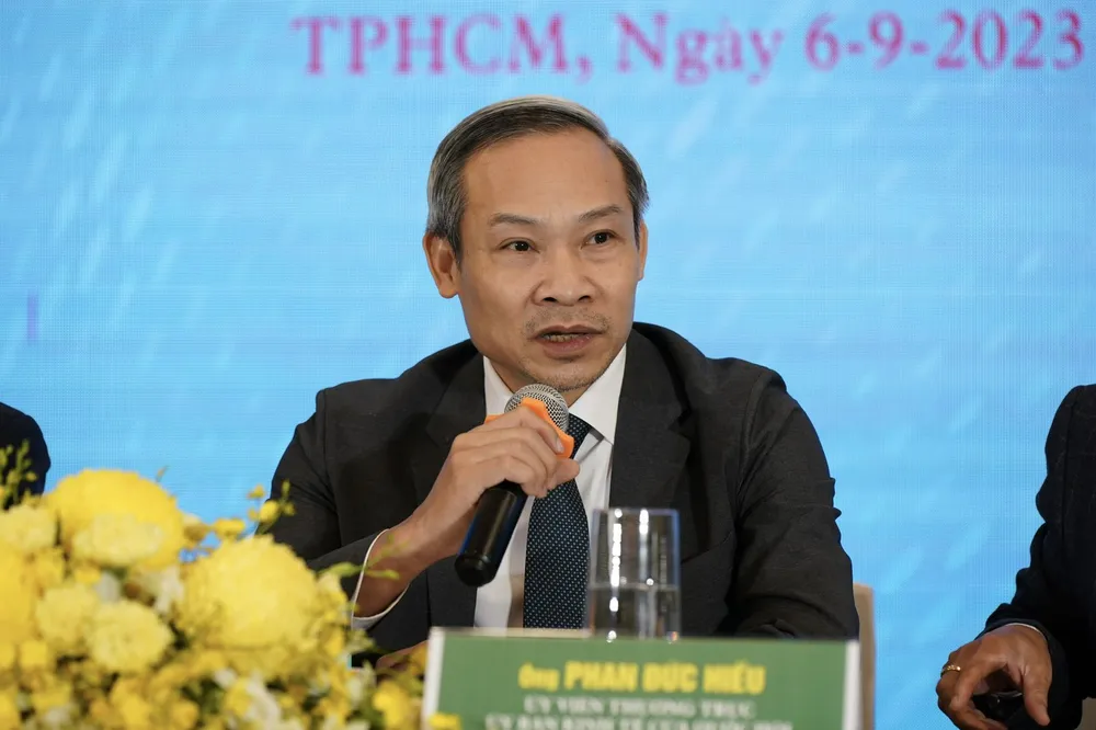 Ông Phan Đức Hiếu, Ủy viên Thường trực Ủy ban Kinh tế của Quốc hội. Ảnh: HOÀNG HÙNG