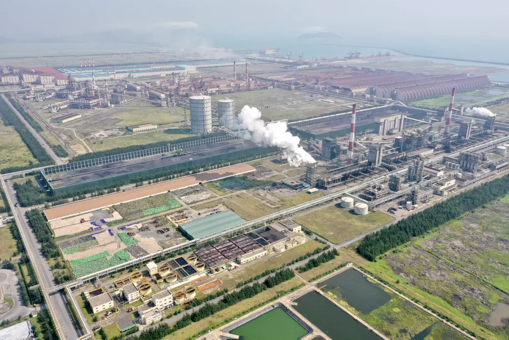 Nhà máy Formosa Vũng Áng, Hà Tĩnh. Ảnh: HOÀNG HÙNG