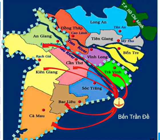 Quy hoạch cảng biển Trần Đề