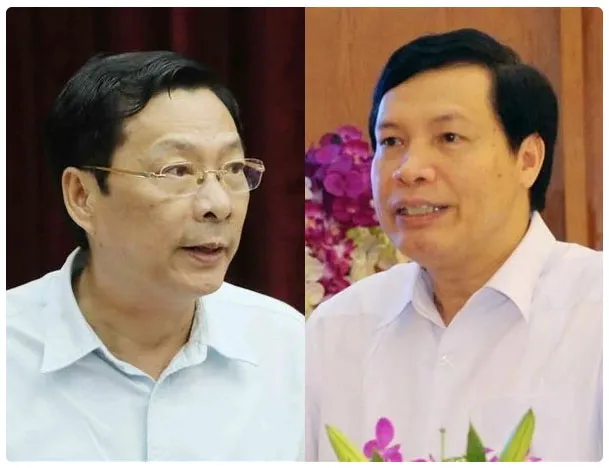 Ông Nguyễn Văn Đọc (trái) và ông Nguyễn Đức Long. Ảnh: TTXVN