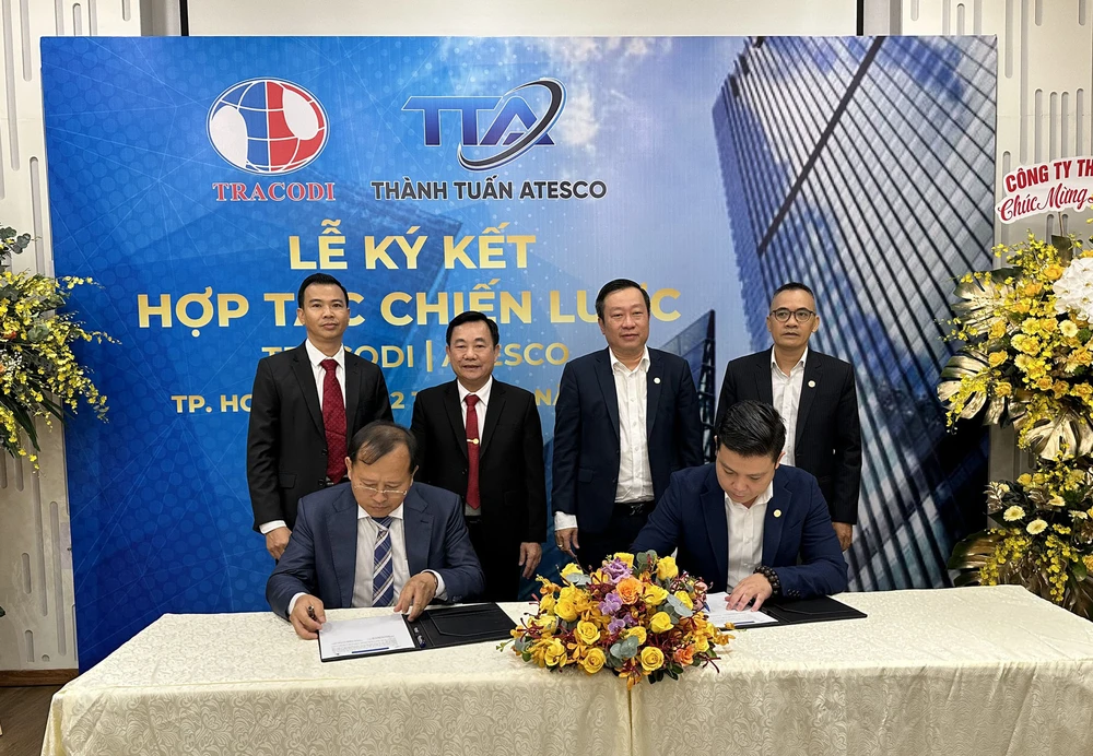 Ký kết hợp tác chiến lược giữa Tracodi và Thành Tuấn Atesco