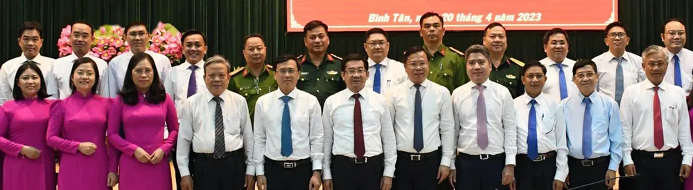 Hội nghị sơ kết giữa nhiệm kỳ Đại hội XII Đảng bộ quận Bình Tân