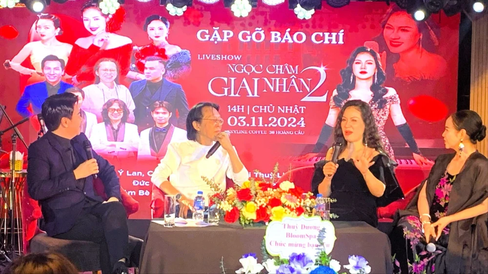 Liveshow Giai nhân 2 của Ngọc Châm với những tác phẩm vàng son một thuở