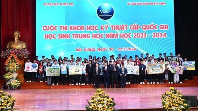 Cuộc thi khoa học kỹ thuật cấp quốc gia học sinh trung học năm học 2023-2024