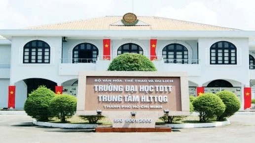 Trung tâm Huấn luyện thể thao quốc gia TPHCM sẽ thực hiện nhiệm vụ tập huấn cho các đội tuyển với tên mới là Trung tâm Huấn luyện thể thao quốc gia. Ảnh: DŨNG PHƯƠNG