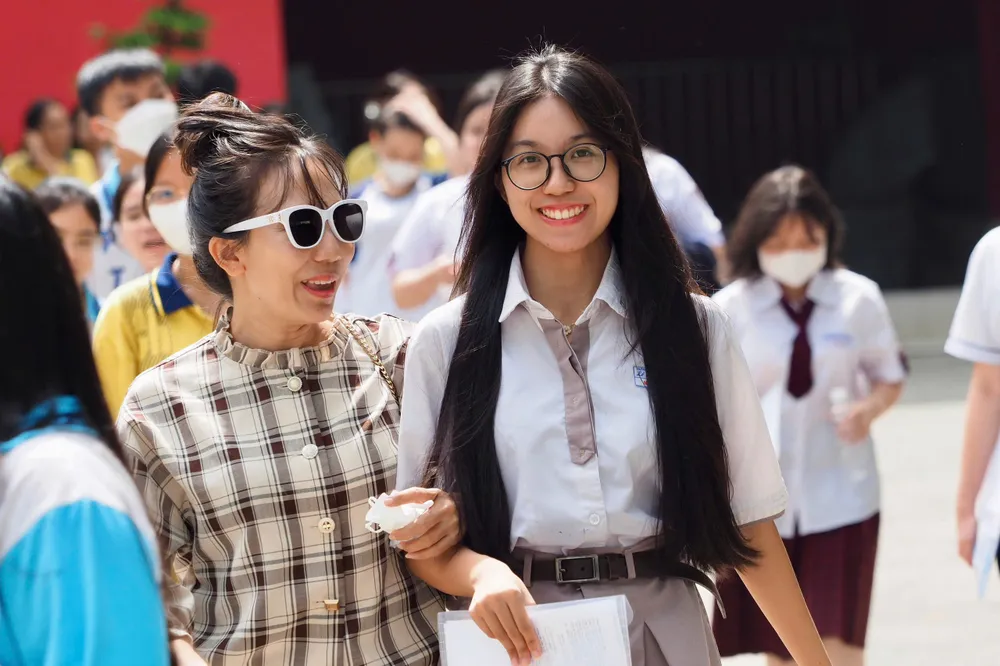 Thí sinh tham gia Kỳ thi Tốt nghiệp THPT 2025. Ảnh: HOÀNG HÙNG b7532220-932f-4778-a62e-1f15439ee5ea.jpg
