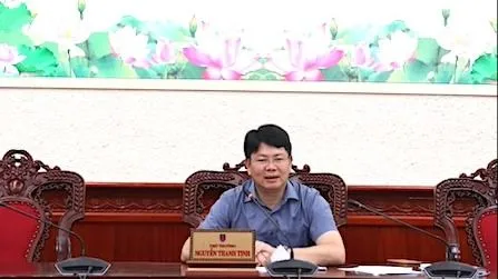 Thứ trưởng Bộ Tư pháp Nguyễn Thanh Tịnh đã chủ trì buổi làm việc