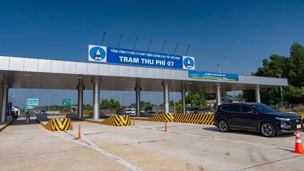 Thu phí tuyến đường cao tốc Bến Lức - Long Thành từ ngày 10-8