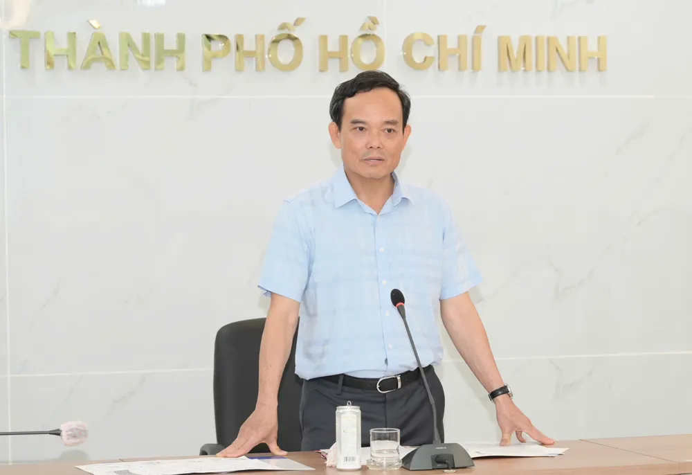 Đồng chí Trần Lưu Quang, Bí thư Trung ương Đảng, Bí thư Thành ủy TPHCM giữ nhiệm vụ Trưởng Ban Chỉ đạo phòng, chống tham nhũng, lãng phí, tiêu cực TPHCM. Ảnh: VĂN MINH z6998062475747_19edc9c131dde882080094602d8a1091.jpg