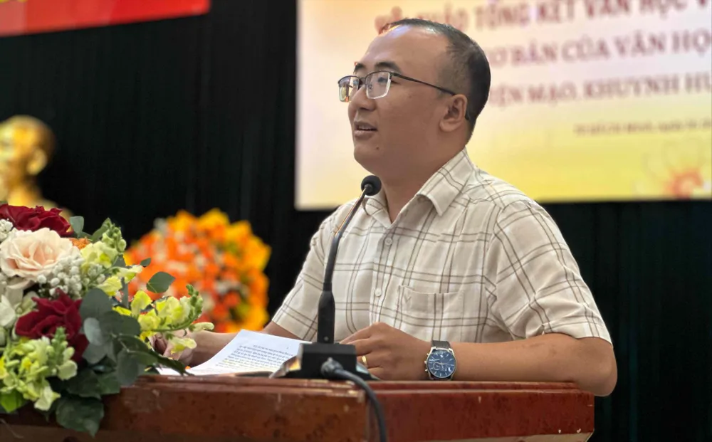 Nhà văn trẻ Lê Quang Trạng mang đến góc nhìn về văn học Đồng bằng sông Cửu Long trong hành trình 50 năm qua IMG_3732.jpg