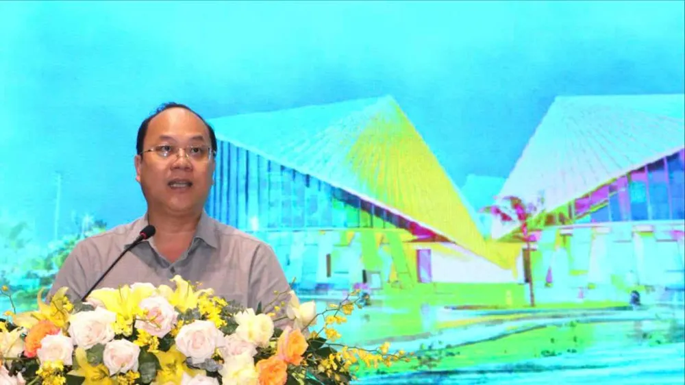 Bí thư Tỉnh uỷ Cà Mau Nguyễn Hồ Hải phát biểu tại hội thảo d291c252de8654d80d97.jpg