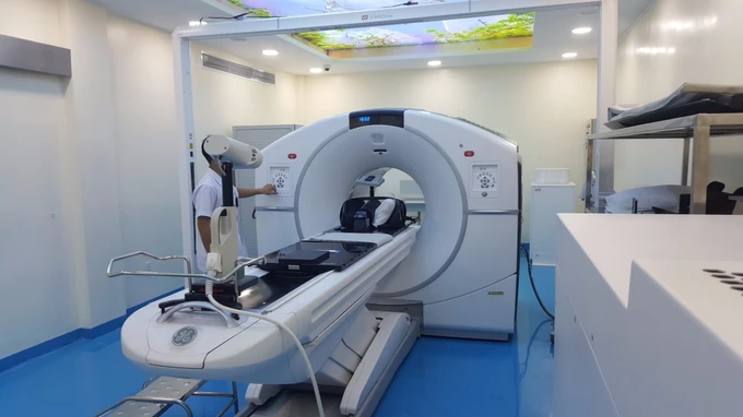 Hệ thống máy PET/CT tại Bệnh viện Ung bướu TPHCM