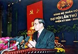 Tiếp tục xây dựng quân đội chính quy, tinh nhuệ, từng bước hiện đại