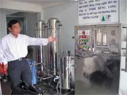 Lọc nước bẩn bằng hệ thống lọc thẩm thấu ngược