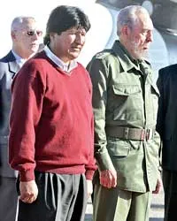 Tổng thống đắc cử Bolivia thăm Cuba