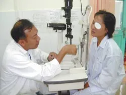 Chăm sóc mắt ở người tiểu đường