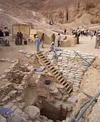 Phát hiện thêm một hầm mộ cổ tại Thung lũng các pharaoh