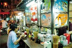 Món ăn Hoa trong phố