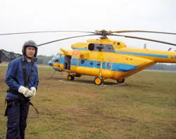 Diễn tập cứu hộ bằng trực thăng Mi-171 chuyên dụng