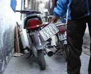 Cấp ngay biển kiểm soát cho các phương tiện bị mất cắp biển số