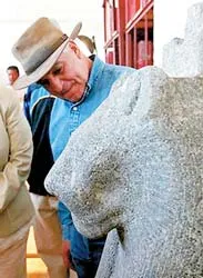 Phát hiện 6 tượng thần Sekhmet ở Ai Cập