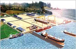 Khởi công nhà máy đóng tàu Sông Hồng