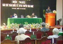 Hội nghị báo chí toàn quốc về tuyên truyền văn nghệ
