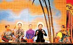 “Bức tranh quê hương” mừng năm mới