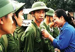 Rộn ràng ngày hội tòng quân ảnh 3 Rộn ràng ngày hội tòng quân ảnh 3