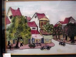 Hồn Việt trong tranh đá quý