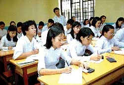 Trường THPT Hùng Vương có số lượng HS đăng ký đông nhất