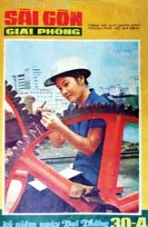 Tác giả bìa báo 30-4-1976