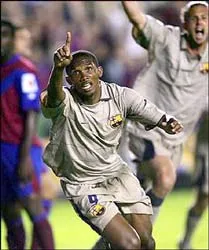 Eto’o nhắm đến danh hiệu “Chiếc giày vàng” ảnh 1 Eto’o nhắm đến danh hiệu “Chiếc giày vàng” ảnh 1