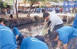 Gần 30.000 thanh niên tham gia Ngày Chủ nhật xanh