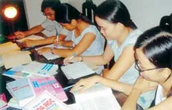 Miệt mài mùa thi