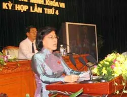 Phiên khai mạc kỳ họp thứ 4 HĐND TPHCM khóa VII ảnh 3 Phiên khai mạc kỳ họp thứ 4 HĐND TPHCM khóa VII ảnh 3